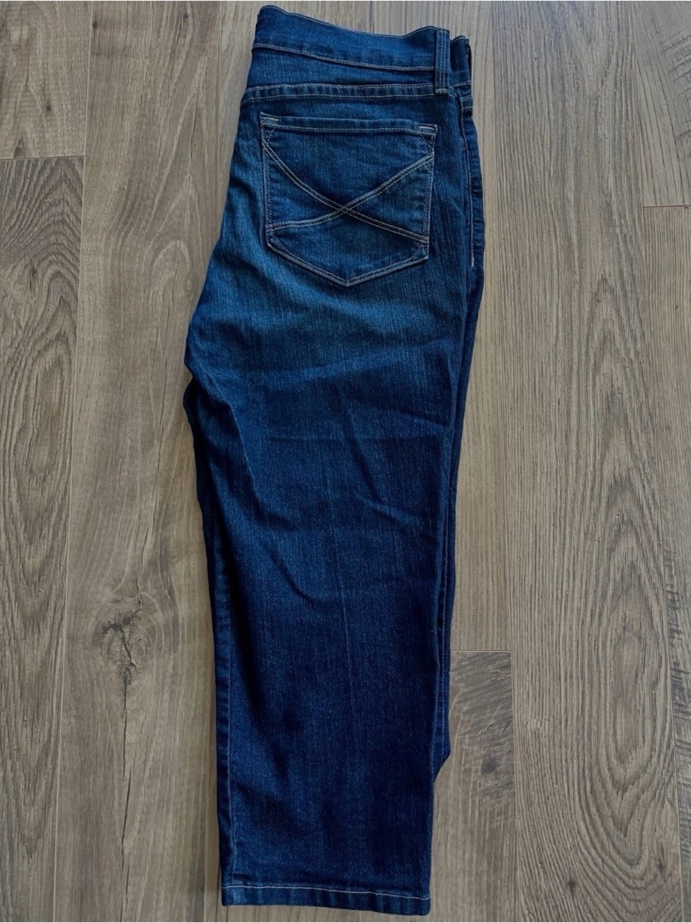 NYDJ Women's Dark Blue Crop Jeans Size 8